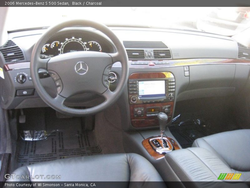 Black / Charcoal 2006 Mercedes-Benz S 500 Sedan