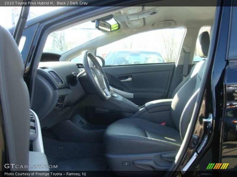 Black / Dark Gray 2010 Toyota Prius Hybrid IV