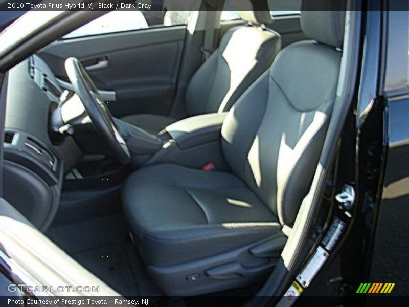 Black / Dark Gray 2010 Toyota Prius Hybrid IV