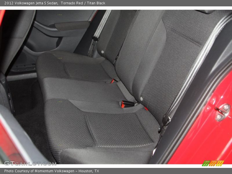 Tornado Red / Titan Black 2012 Volkswagen Jetta S Sedan