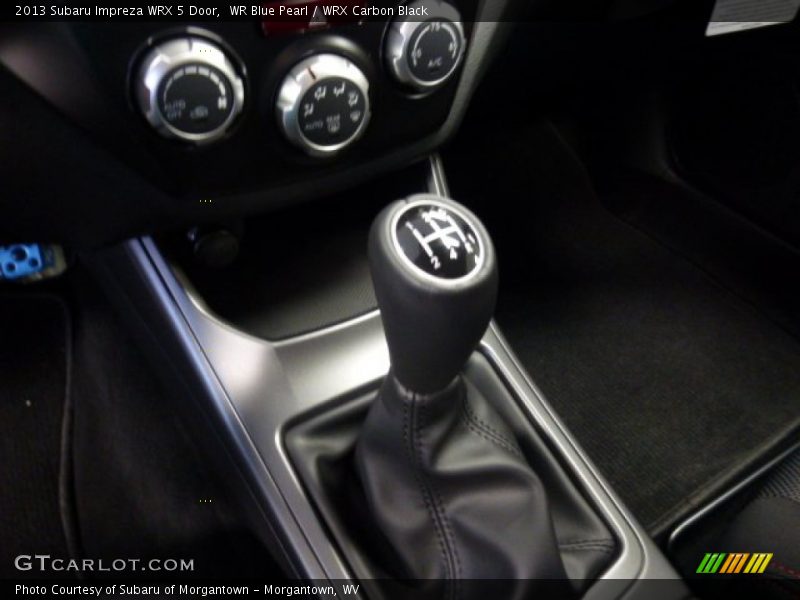  2013 Impreza WRX 5 Door 5 Speed Manual Shifter