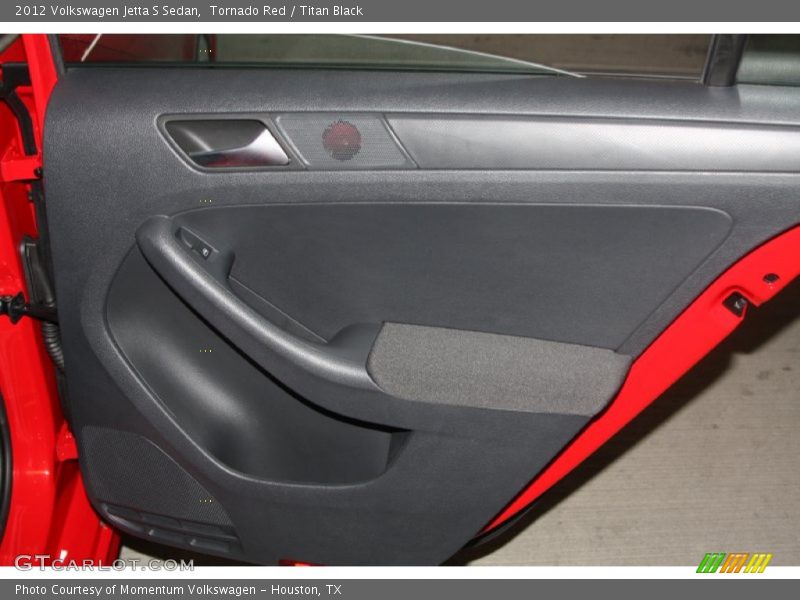 Tornado Red / Titan Black 2012 Volkswagen Jetta S Sedan