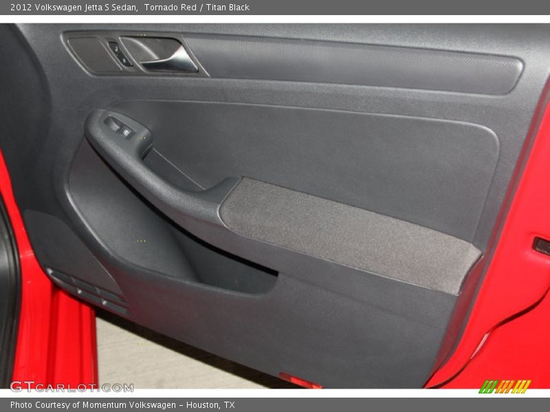 Tornado Red / Titan Black 2012 Volkswagen Jetta S Sedan