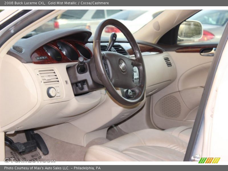 Gold Mist Metallic / Cocoa/Cashmere 2008 Buick Lucerne CXL