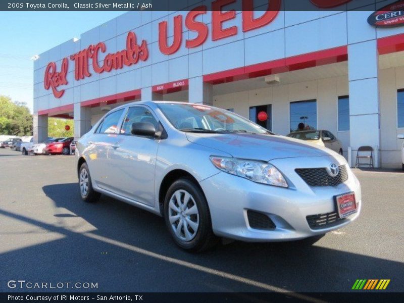 Classic Silver Metallic / Ash 2009 Toyota Corolla