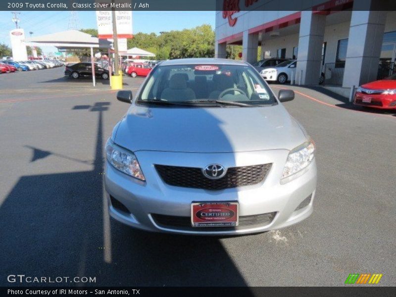 Classic Silver Metallic / Ash 2009 Toyota Corolla