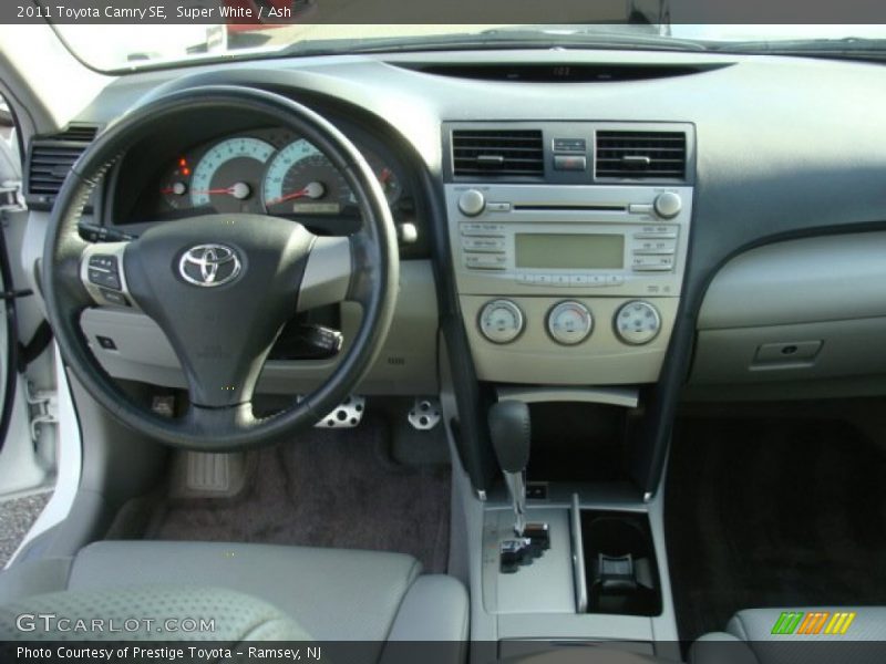 Super White / Ash 2011 Toyota Camry SE