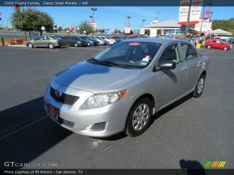 Classic Silver Metallic / Ash 2009 Toyota Corolla