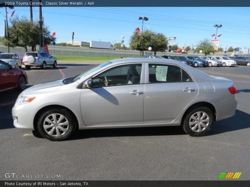 Classic Silver Metallic / Ash 2009 Toyota Corolla