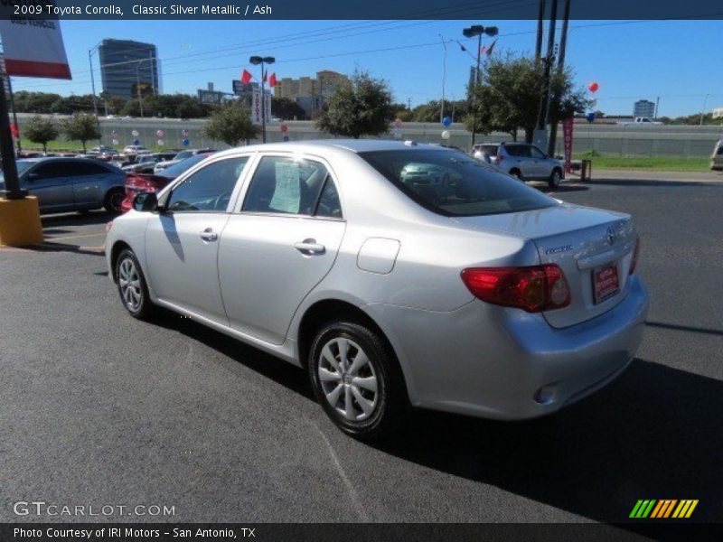 Classic Silver Metallic / Ash 2009 Toyota Corolla