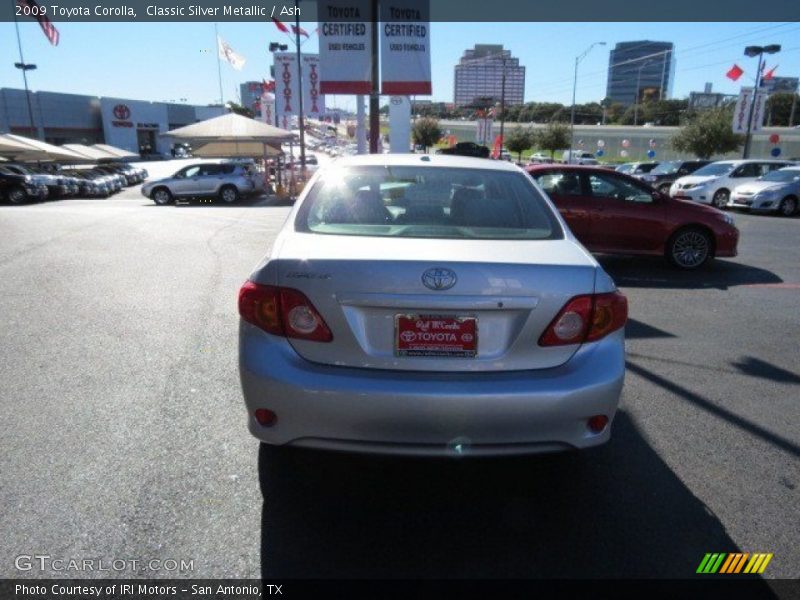 Classic Silver Metallic / Ash 2009 Toyota Corolla