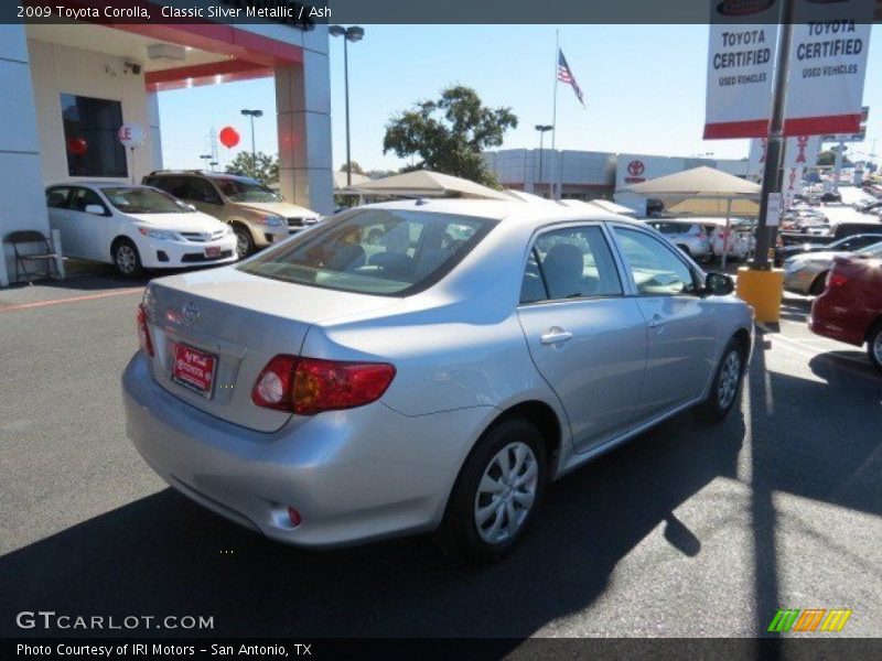 Classic Silver Metallic / Ash 2009 Toyota Corolla