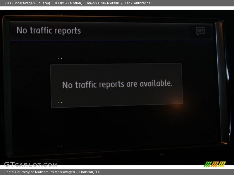 Canyon Gray Metallic / Black Anthracite 2012 Volkswagen Touareg TDI Lux 4XMotion