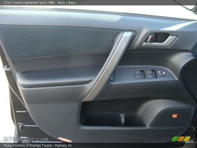 Black / Black 2010 Toyota Highlander Sport 4WD