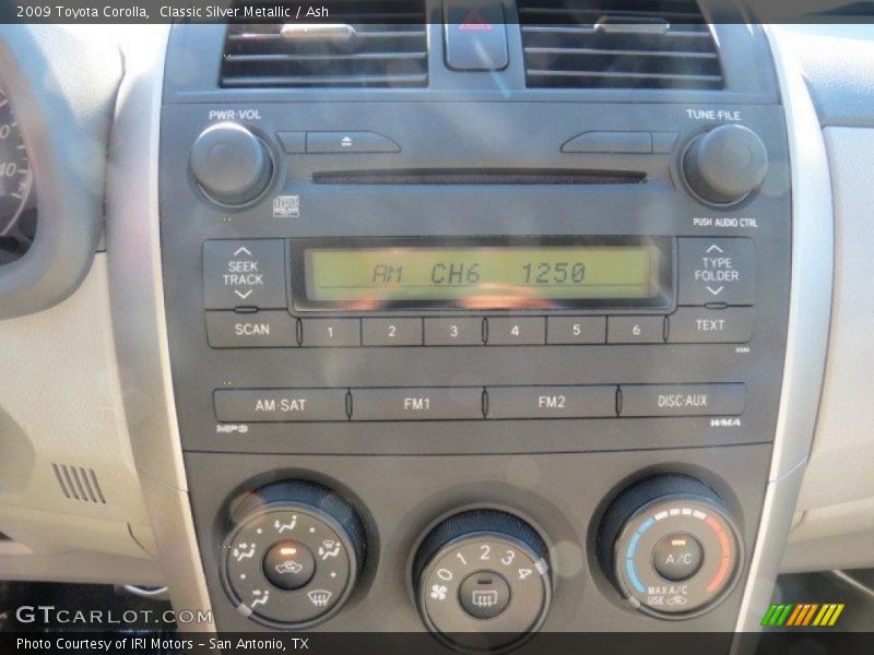 Classic Silver Metallic / Ash 2009 Toyota Corolla