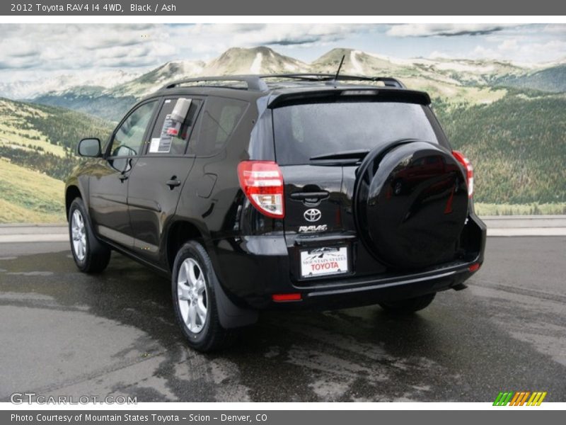 Black / Ash 2012 Toyota RAV4 I4 4WD