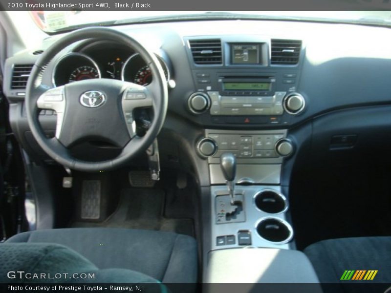 Black / Black 2010 Toyota Highlander Sport 4WD
