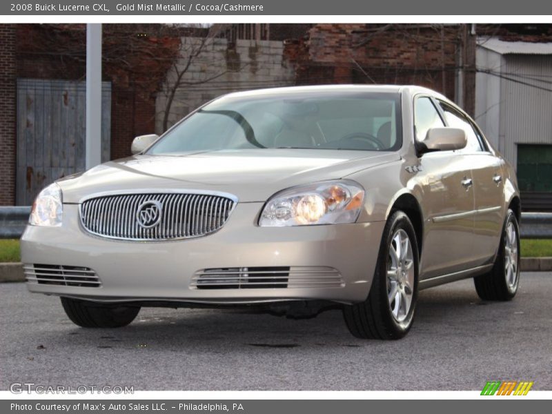 Gold Mist Metallic / Cocoa/Cashmere 2008 Buick Lucerne CXL