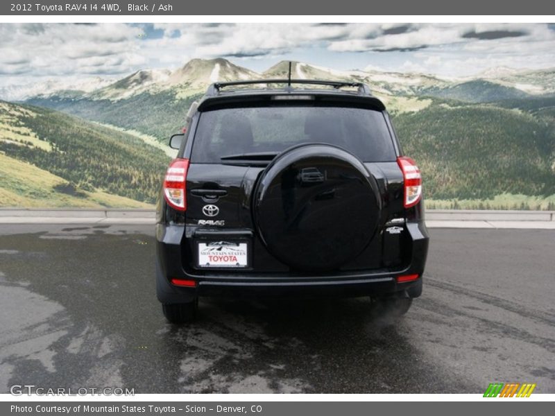 Black / Ash 2012 Toyota RAV4 I4 4WD