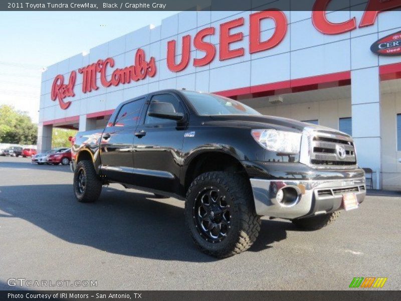 Black / Graphite Gray 2011 Toyota Tundra CrewMax