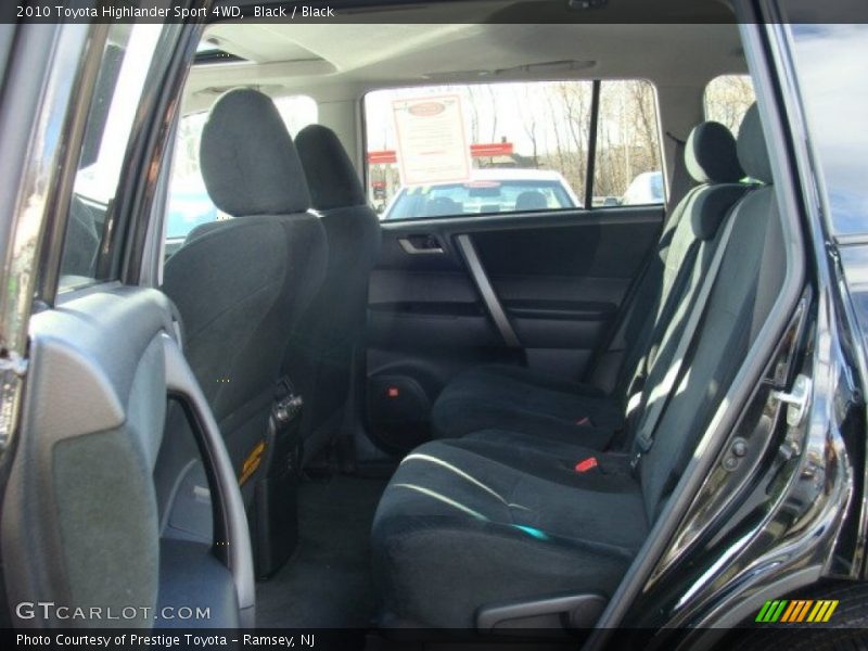 Black / Black 2010 Toyota Highlander Sport 4WD