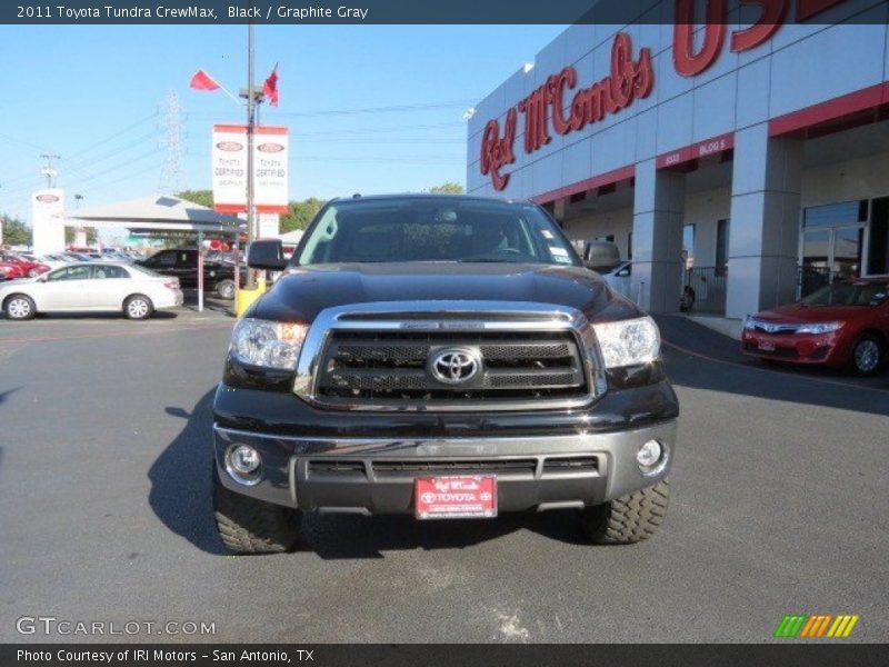 Black / Graphite Gray 2011 Toyota Tundra CrewMax