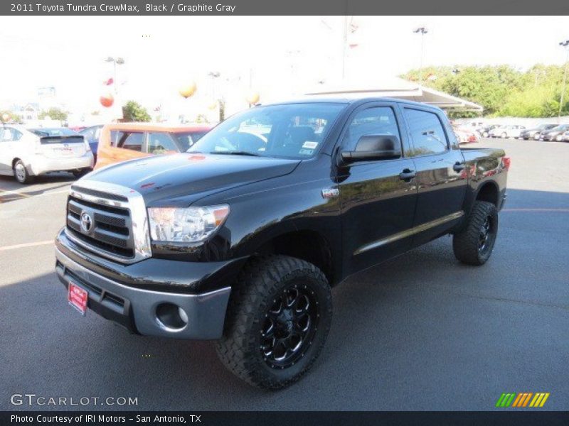 Black / Graphite Gray 2011 Toyota Tundra CrewMax