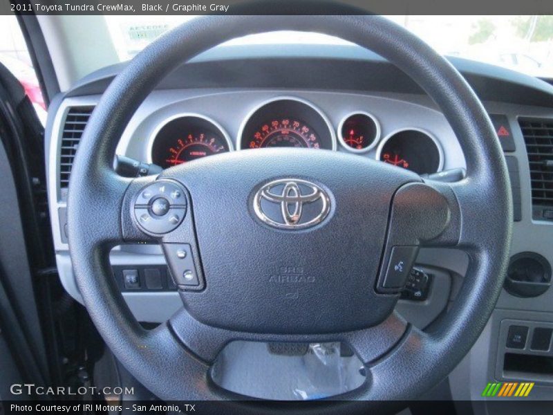 Black / Graphite Gray 2011 Toyota Tundra CrewMax