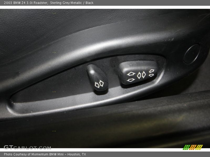 Sterling Grey Metallic / Black 2003 BMW Z4 3.0i Roadster