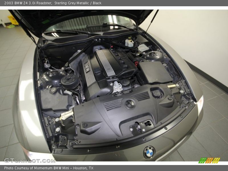 Sterling Grey Metallic / Black 2003 BMW Z4 3.0i Roadster