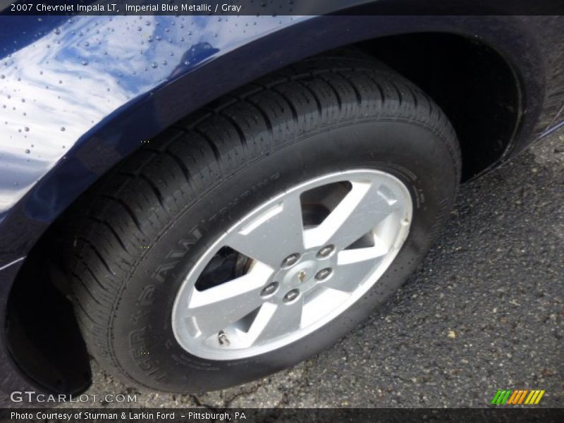 Imperial Blue Metallic / Gray 2007 Chevrolet Impala LT