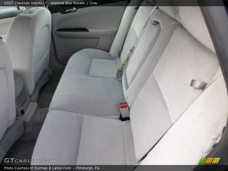 Imperial Blue Metallic / Gray 2007 Chevrolet Impala LT