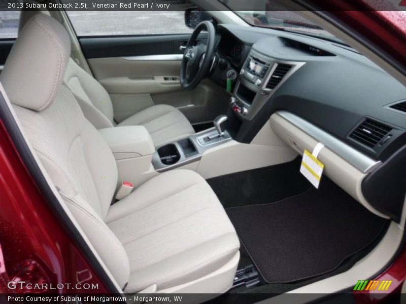 Venetian Red Pearl / Ivory 2013 Subaru Outback 2.5i