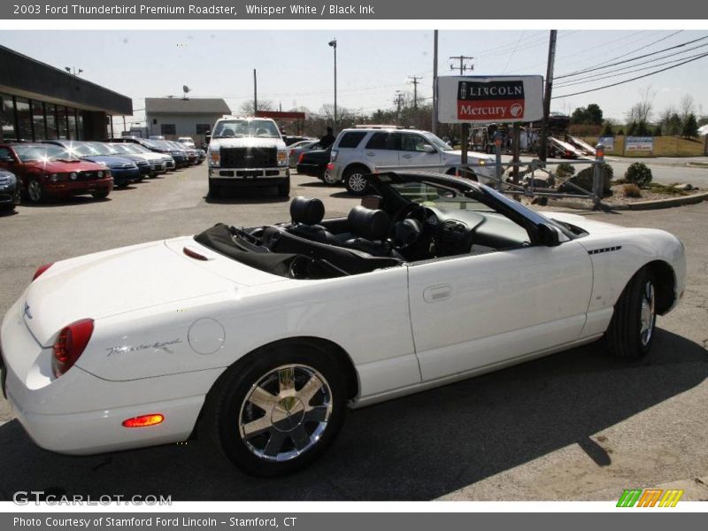 Whisper White / Black Ink 2003 Ford Thunderbird Premium Roadster