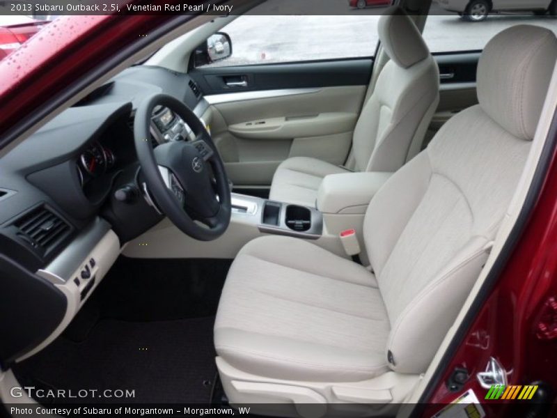 Venetian Red Pearl / Ivory 2013 Subaru Outback 2.5i