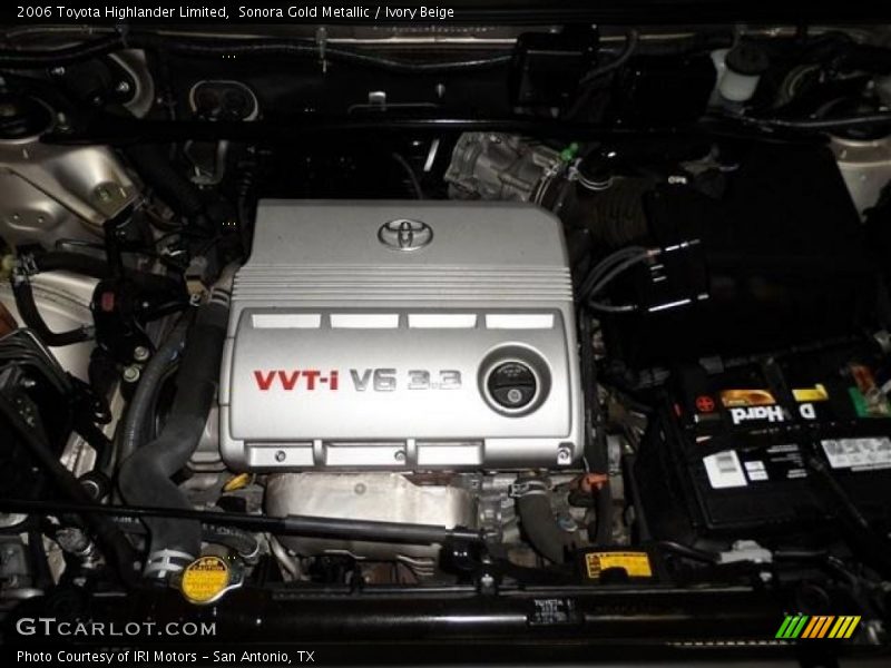 Sonora Gold Metallic / Ivory Beige 2006 Toyota Highlander Limited