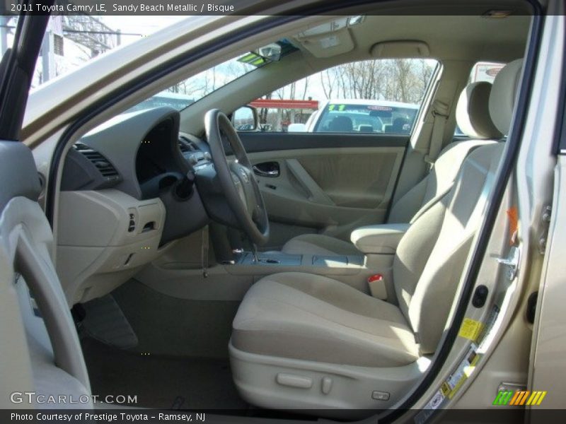 Sandy Beach Metallic / Bisque 2011 Toyota Camry LE