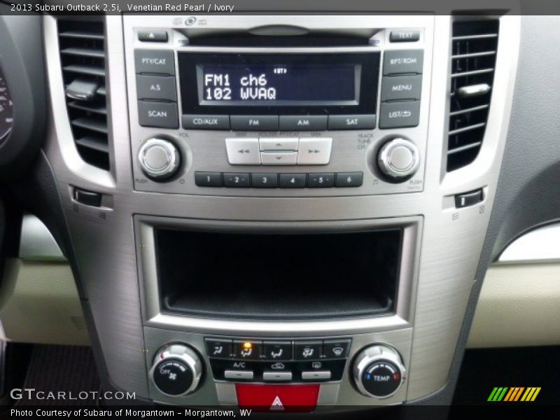 Venetian Red Pearl / Ivory 2013 Subaru Outback 2.5i