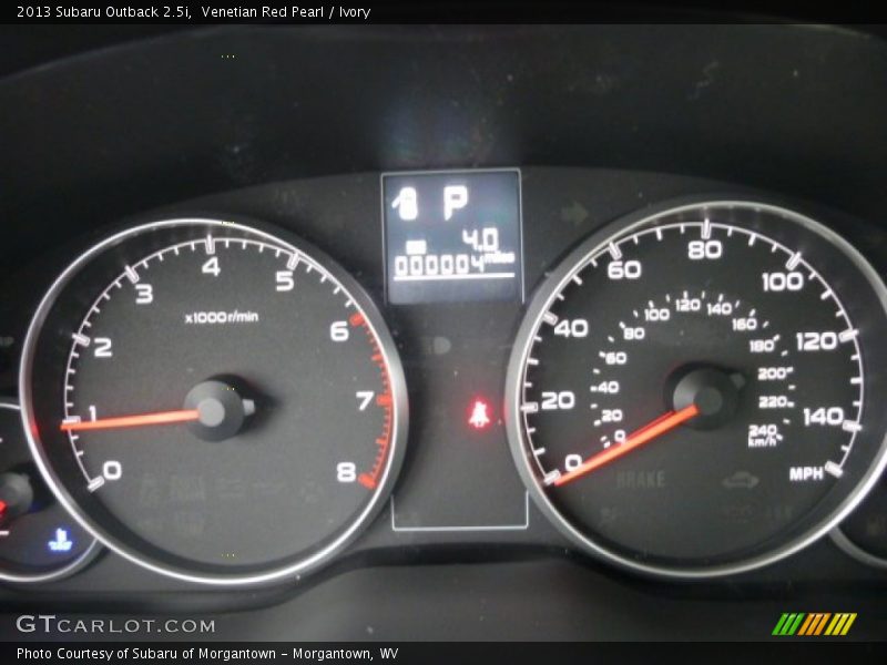Venetian Red Pearl / Ivory 2013 Subaru Outback 2.5i