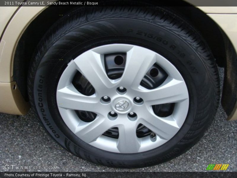Sandy Beach Metallic / Bisque 2011 Toyota Camry LE