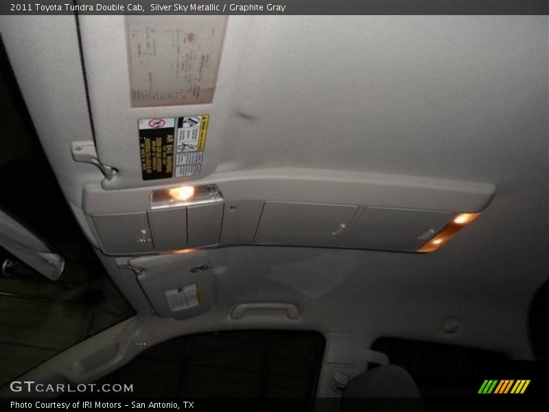 Silver Sky Metallic / Graphite Gray 2011 Toyota Tundra Double Cab