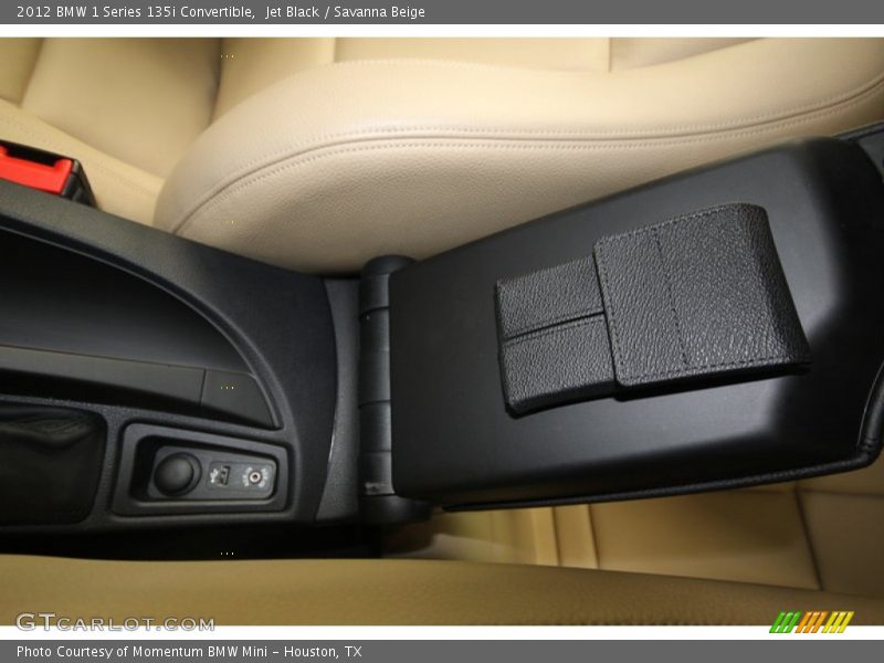 Jet Black / Savanna Beige 2012 BMW 1 Series 135i Convertible