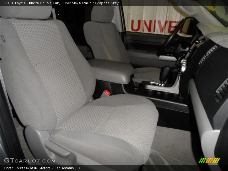 Silver Sky Metallic / Graphite Gray 2011 Toyota Tundra Double Cab