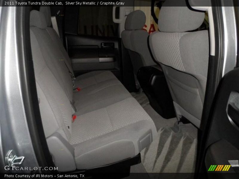 Silver Sky Metallic / Graphite Gray 2011 Toyota Tundra Double Cab