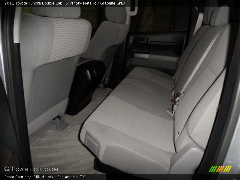 Silver Sky Metallic / Graphite Gray 2011 Toyota Tundra Double Cab