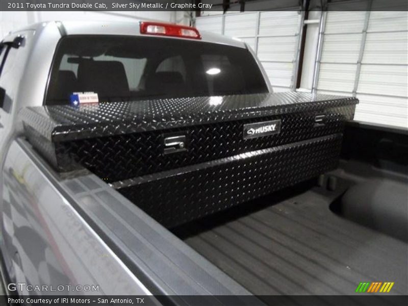 Silver Sky Metallic / Graphite Gray 2011 Toyota Tundra Double Cab
