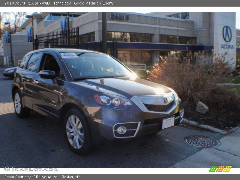Grigio Metallic / Ebony 2010 Acura RDX SH-AWD Technology