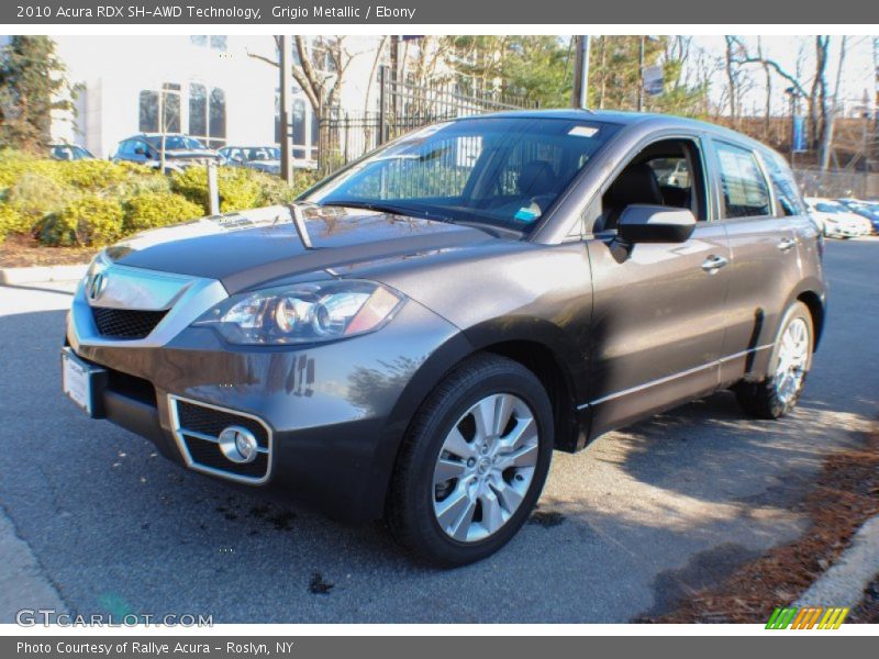 Grigio Metallic / Ebony 2010 Acura RDX SH-AWD Technology