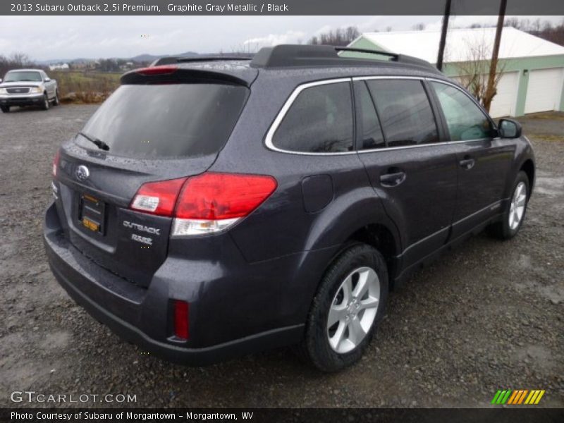 Graphite Gray Metallic / Black 2013 Subaru Outback 2.5i Premium