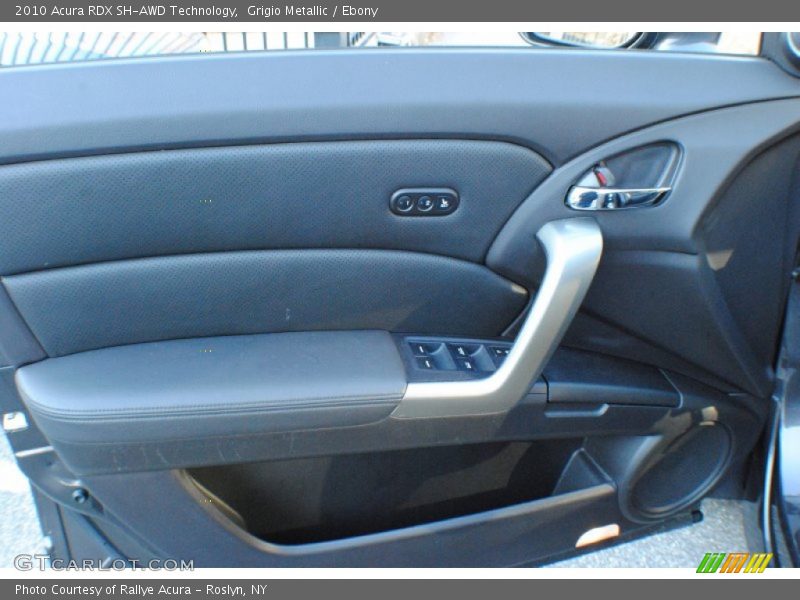Grigio Metallic / Ebony 2010 Acura RDX SH-AWD Technology